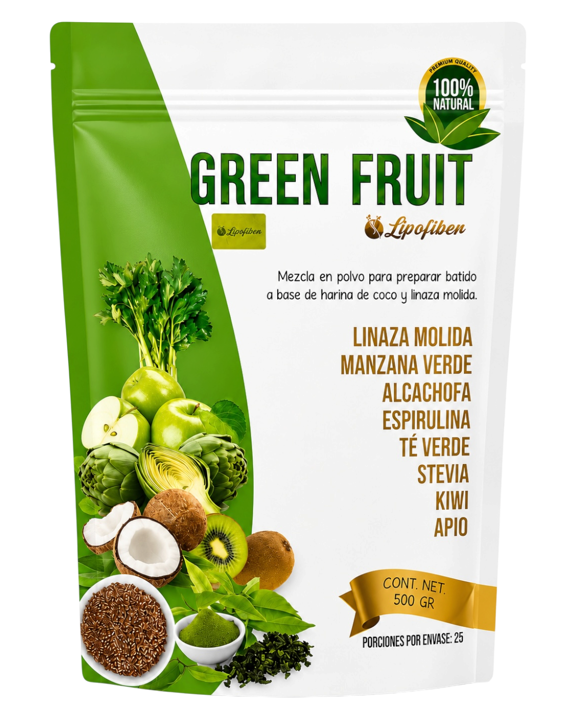 Green Fruit (Batido Verde) – Lipofiber