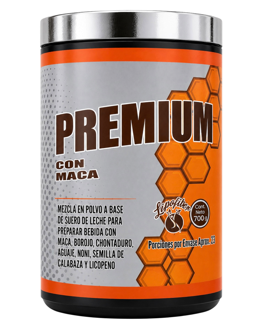 Premium con Maca – Energía y Vitalidad – Lipofiber