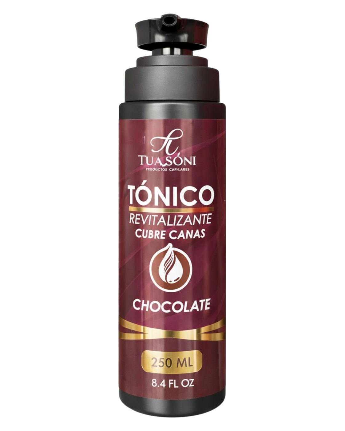 Tónico Revitalizante Tuasoni – Cubre Canas | Chocolate