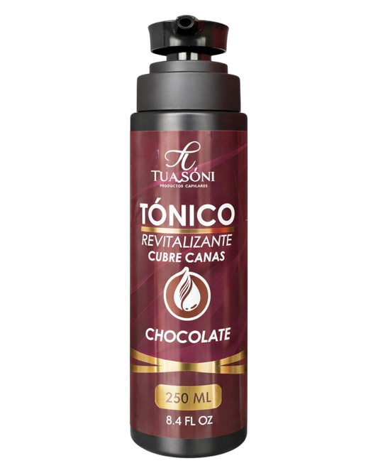 Tónico Revitalizante Tuasoni – Cubre Canas | Chocolate