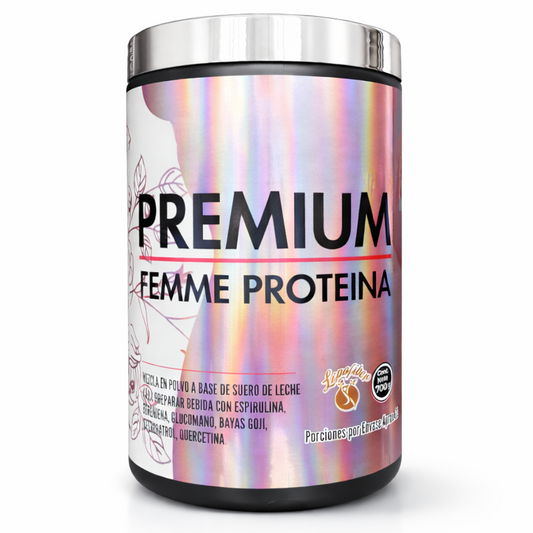 Premium Femme – Proteína para Mujer con Superalimentos – Lipofiber