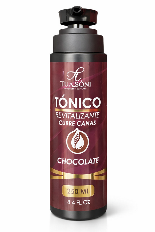 Tónico Revitalizante Tuasoni – Cubre Canas | Chocolate
